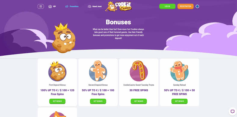 Cookie Casino Live Casino sectie met echte dealers